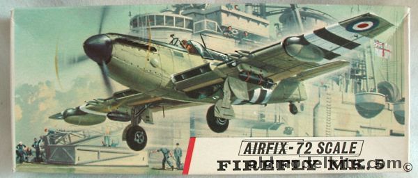 Airfix 1/72 Fairey Firefly MK 5 - Type Three Logo Issue, 298 plastic model kit